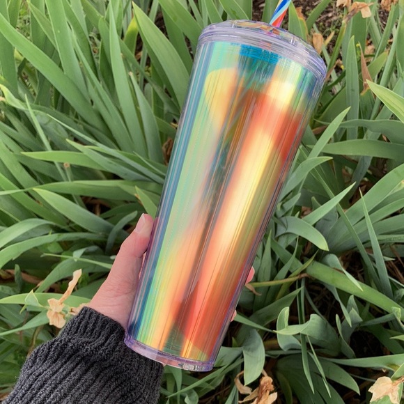 New Starbucks Pride 2021 Kaleidoscope Tumbler - Picture 3 of 8